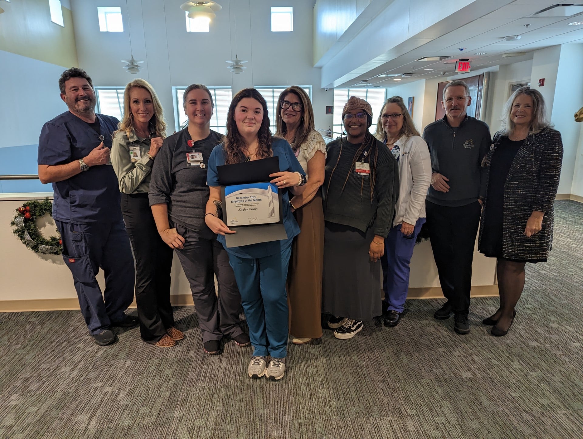 Kaylyn Varner named December Employee of the Month