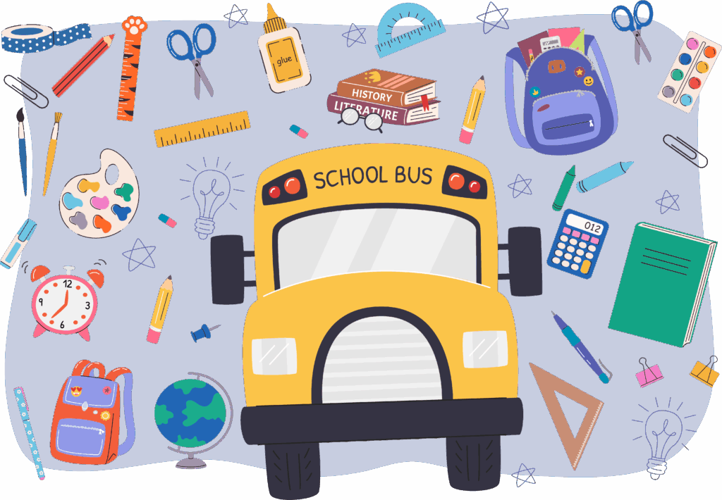 School Supply Drive Graphic